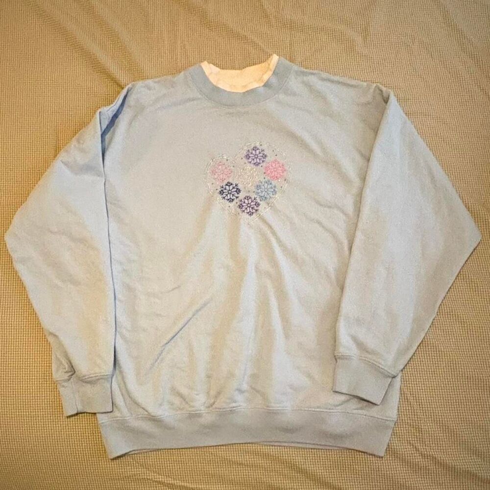 M&C sportswear Women's light Blue Sweatshirt